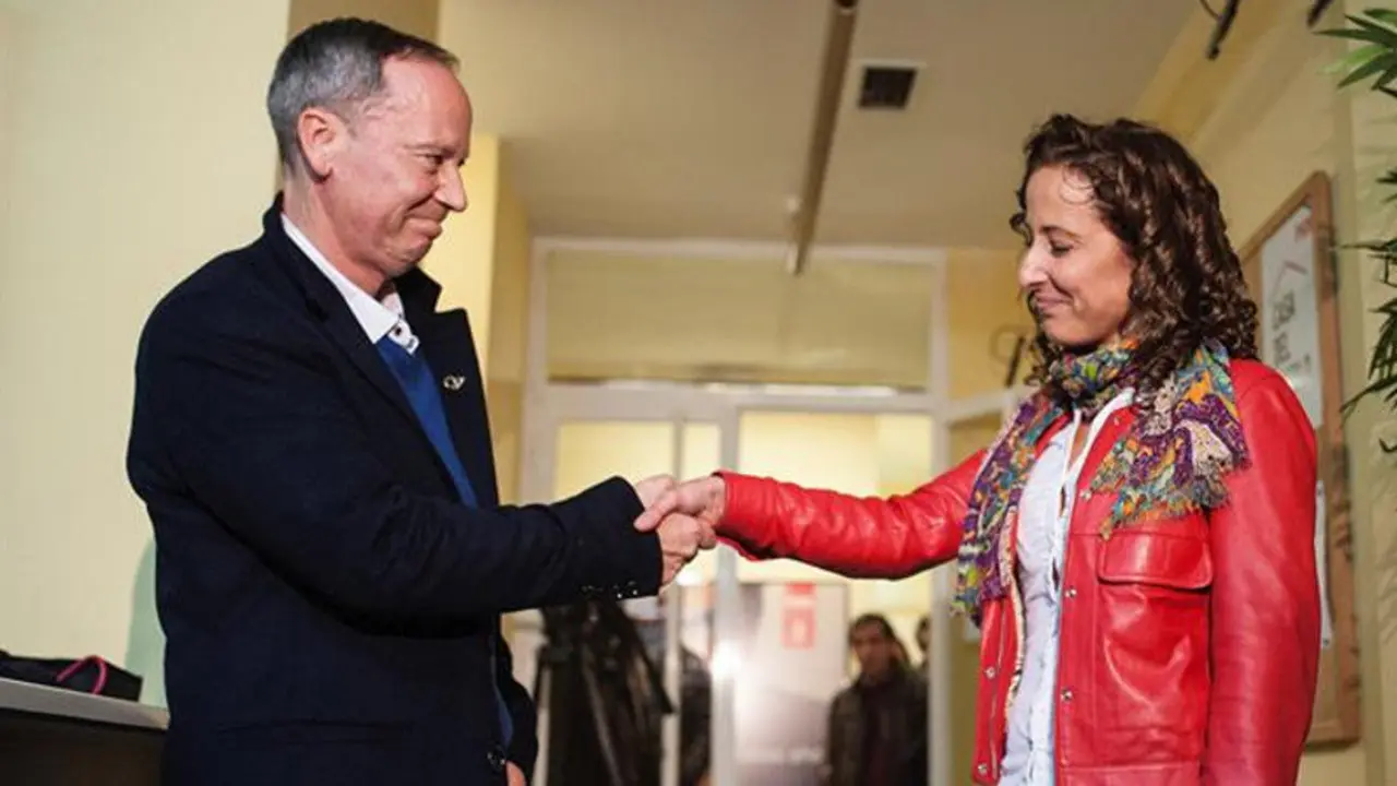 Rafael Rodríguez Villarino y Noela Blanco. BRAIS LORENZO (EFE)