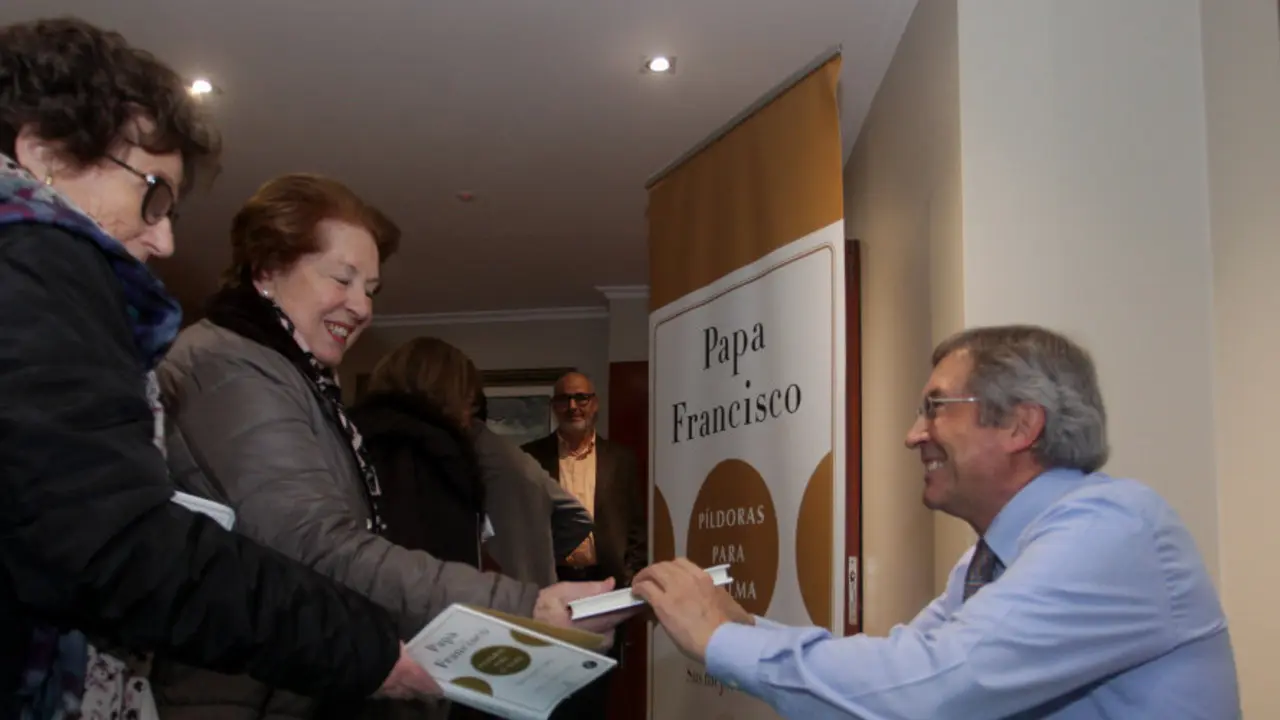 Juan Vicente Boo, en el Hotel Rías Bajas de Pontevedra. DAVID FREIRE