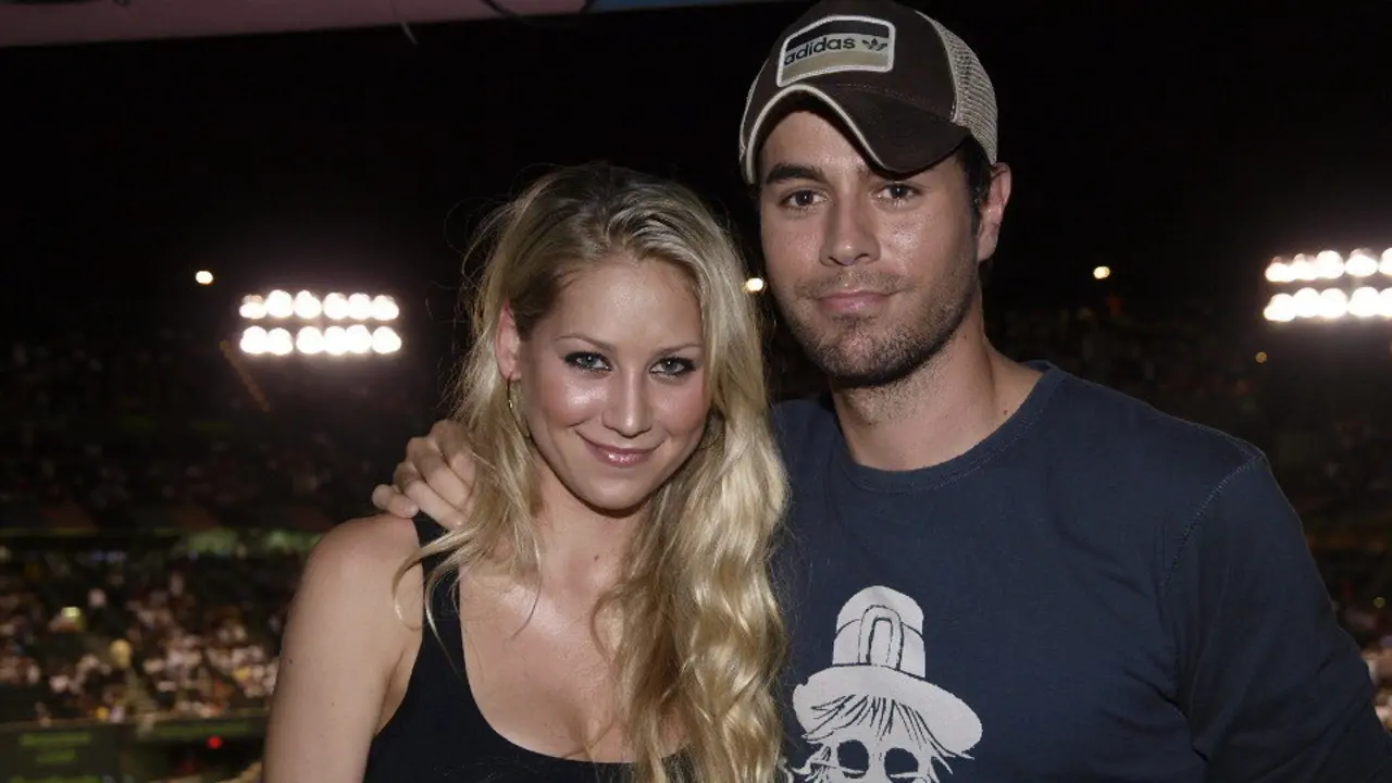 Anna Kournikova y Enrique Iglesias, en una imagen de archivo. AEP