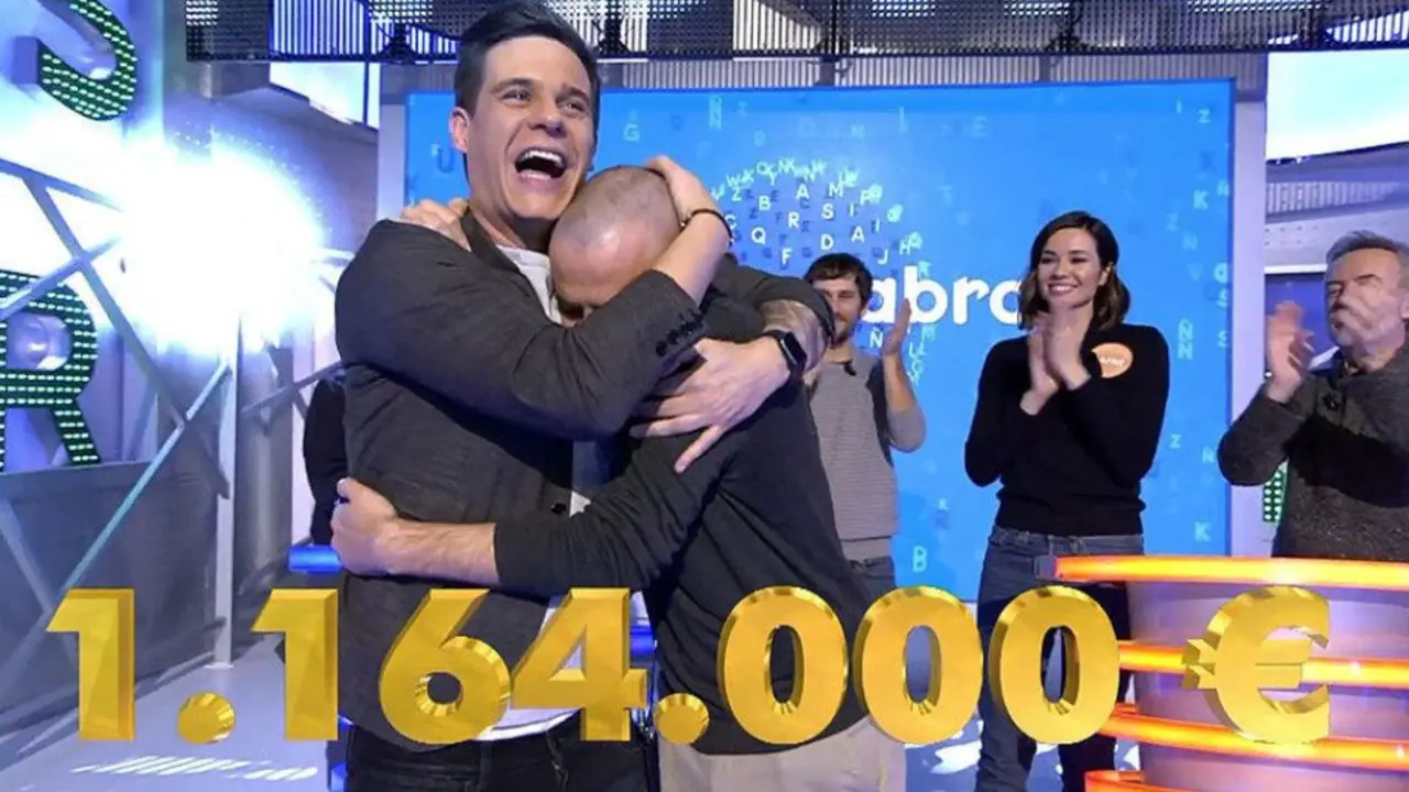 Antonio Ruiz gana el bote de Pasapalabra. TELECINCO