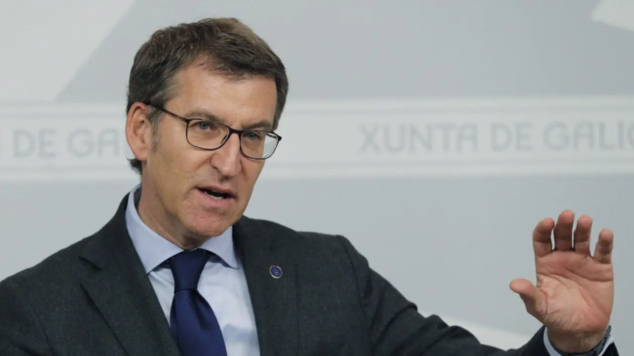 Núñez Feijóo, en el Consello da Xunta. EFE
