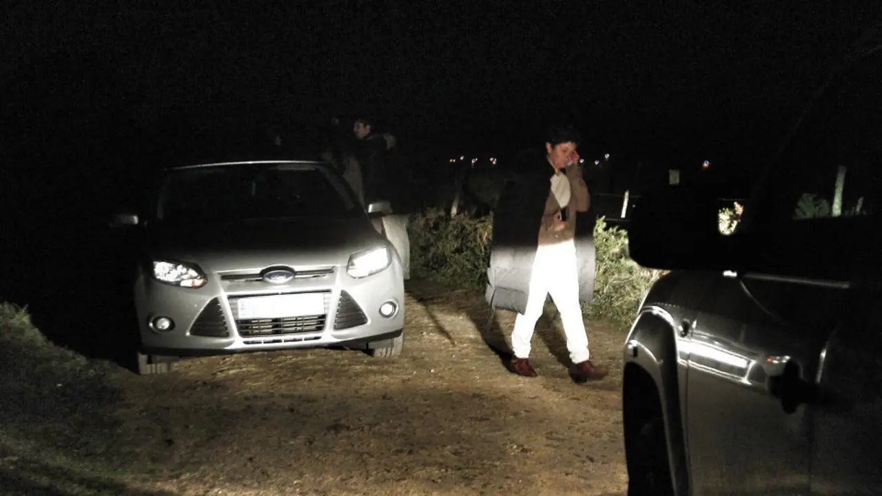 Lugar en el que apareció el cadáver. JOSÉ Mª ÁLVEZ