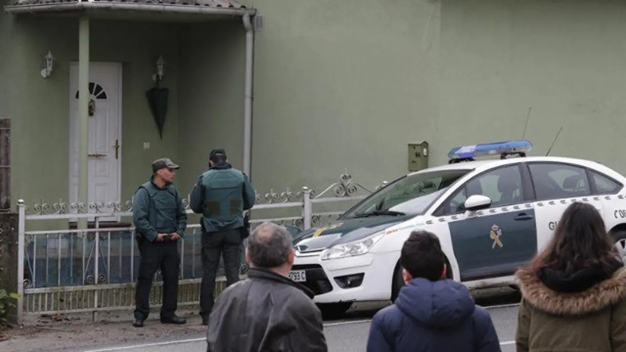 La vivienda en Rianxo de Enrique Abuín, El Chicle, y su esposa. LAVANDEIRA JR.