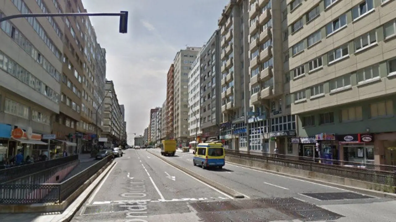 Ronda de Outeiro, en A Coruña. EP