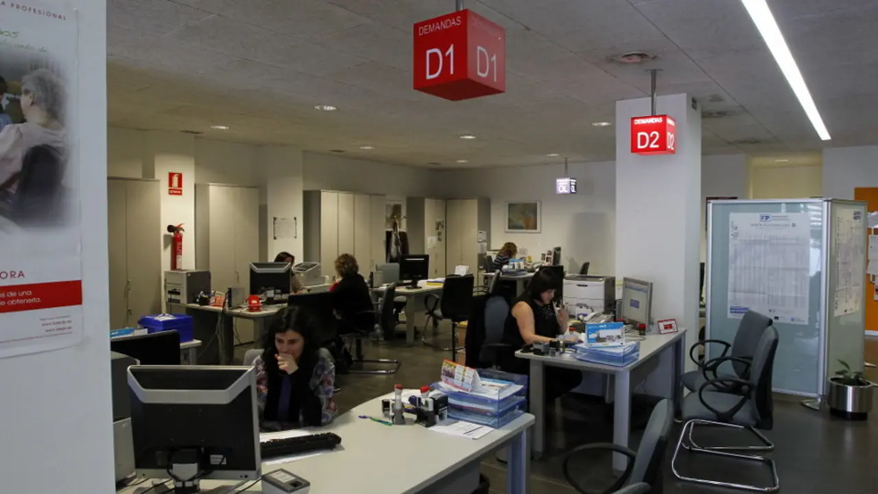 Una oficina de empleo. (AG)