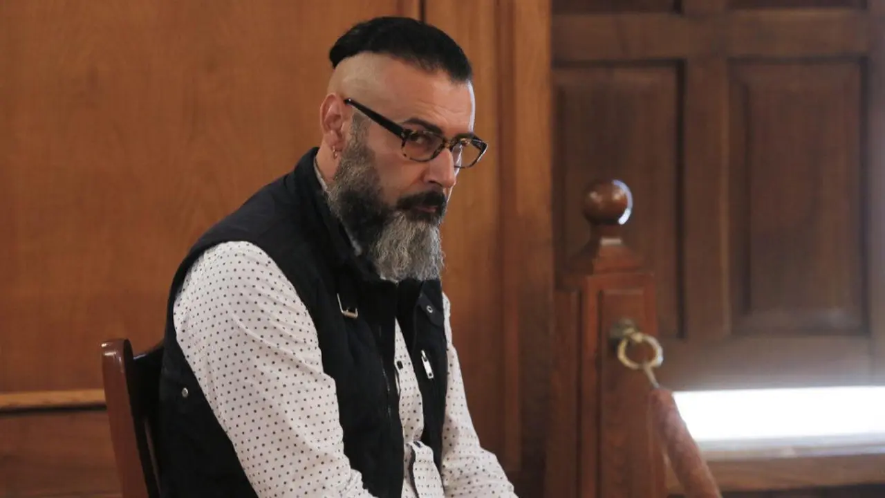 Dabid Oubel, en el juicio. AEP