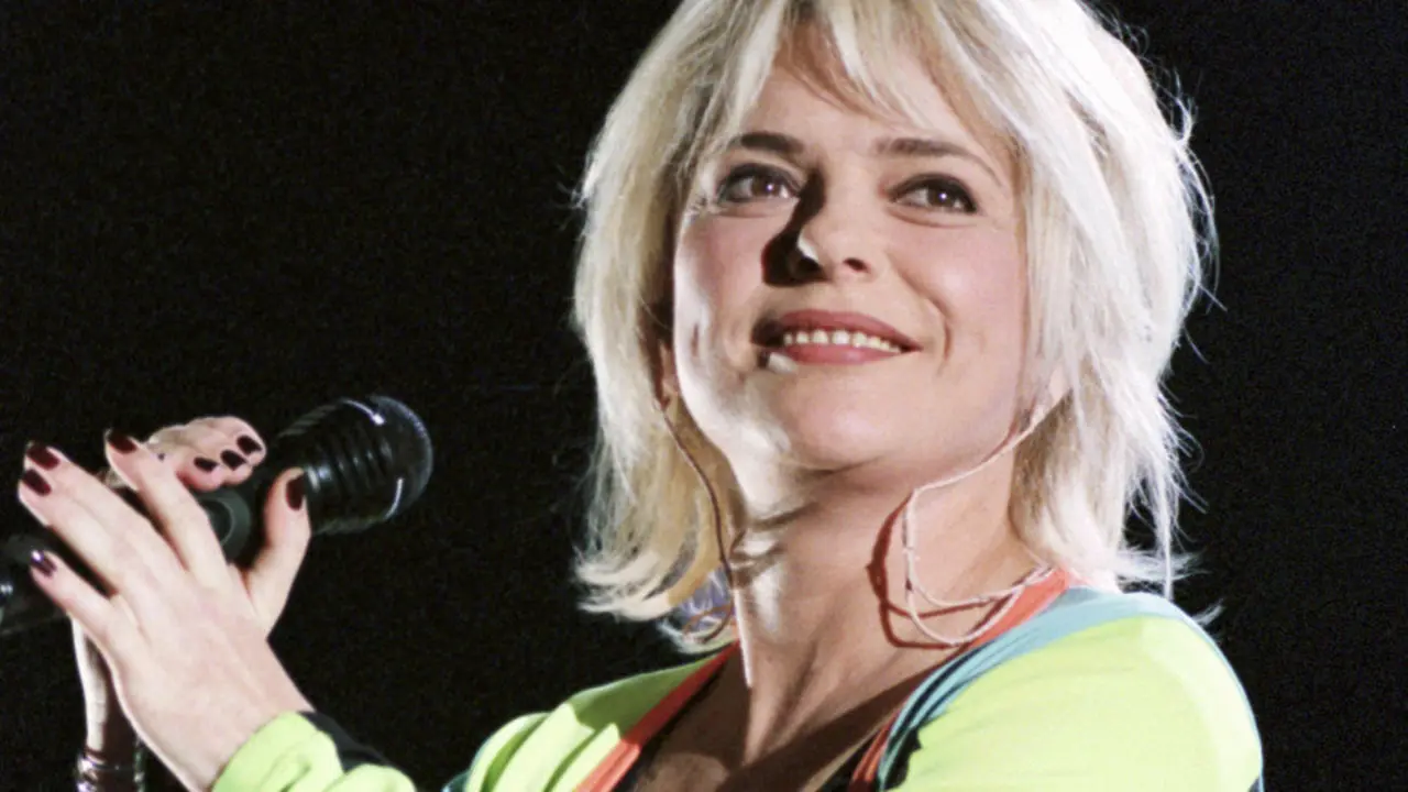 France Gall, en el año 1996, en un concierto en Ginebra. EFE.