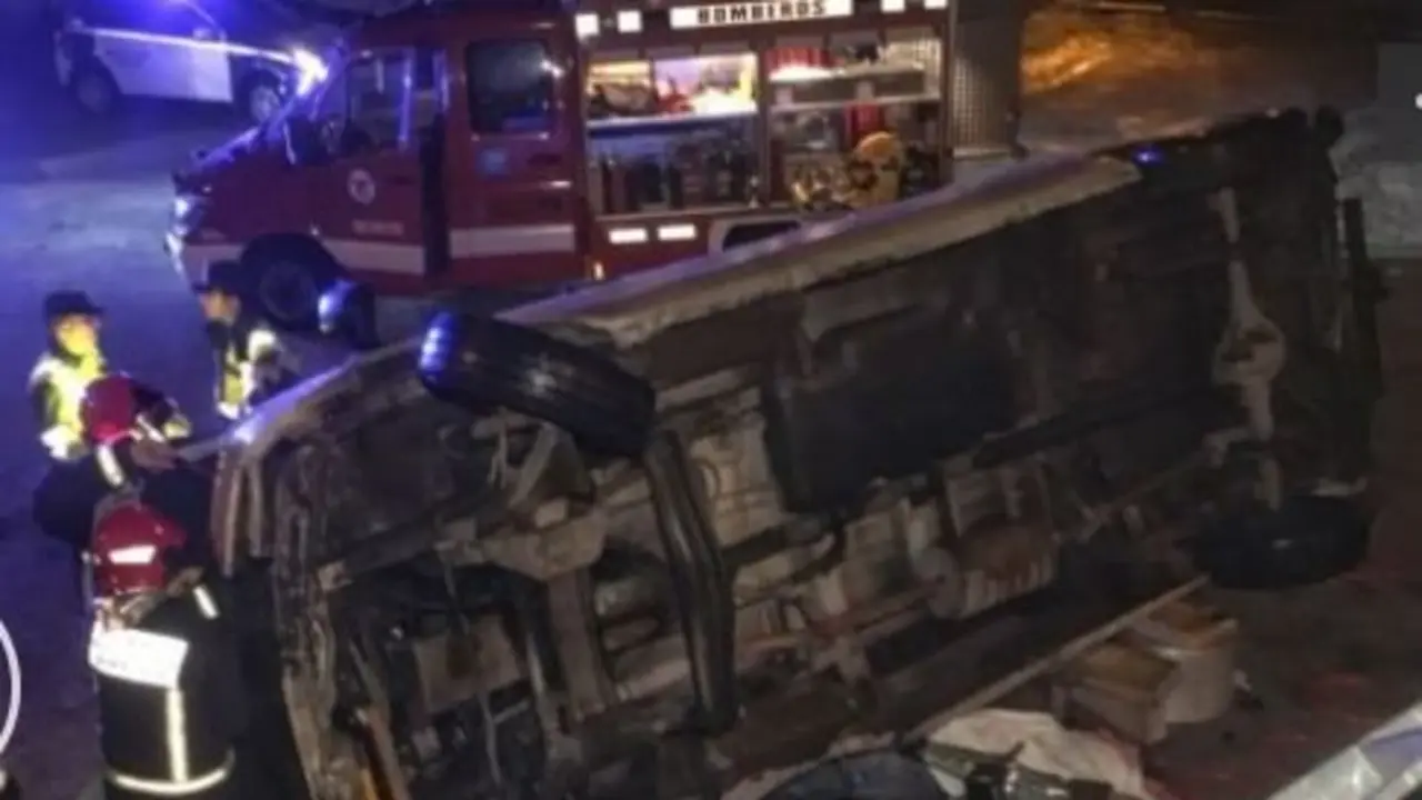 Accidente mortal en A Merca. TVG