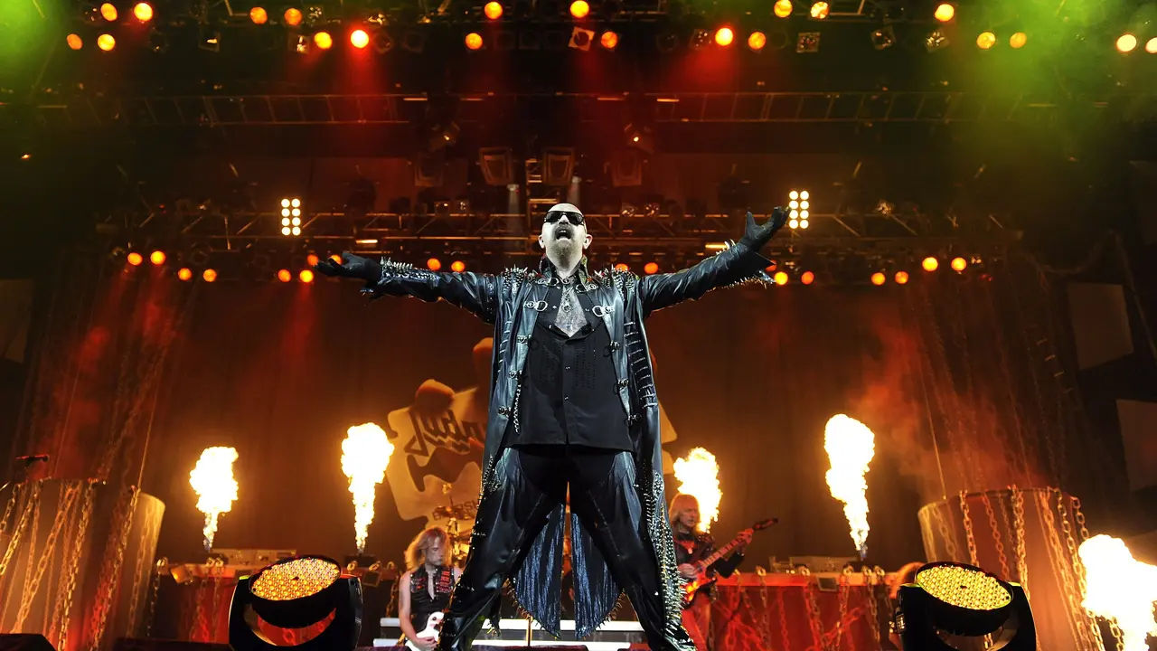 Judas Priest, en una de sus actuaciones