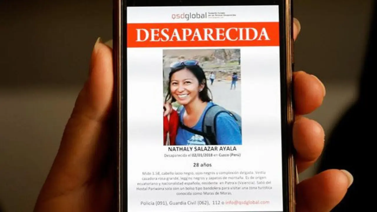 Imagen de Nathaly Salazar. JUAN CARLOS CÁRDENAS (EFE)