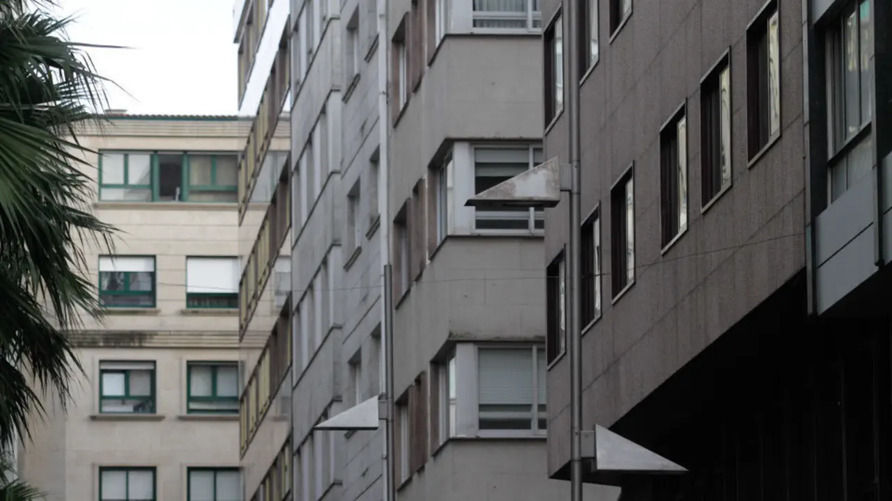 Vista general de unos edificios. GONZALO GARCÍA