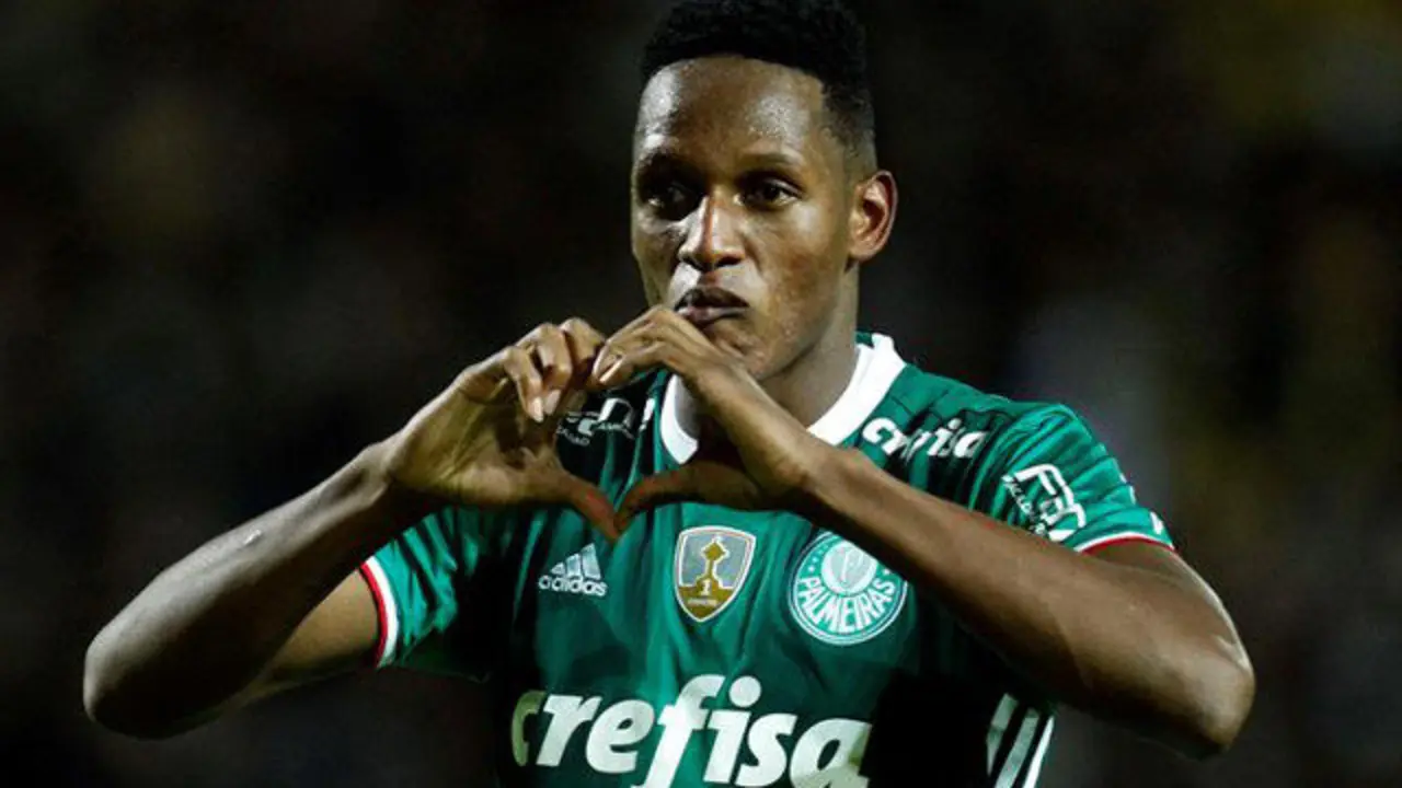 Yerry Mina, con el Palmeiras. RAÚL MARTÍNEZ