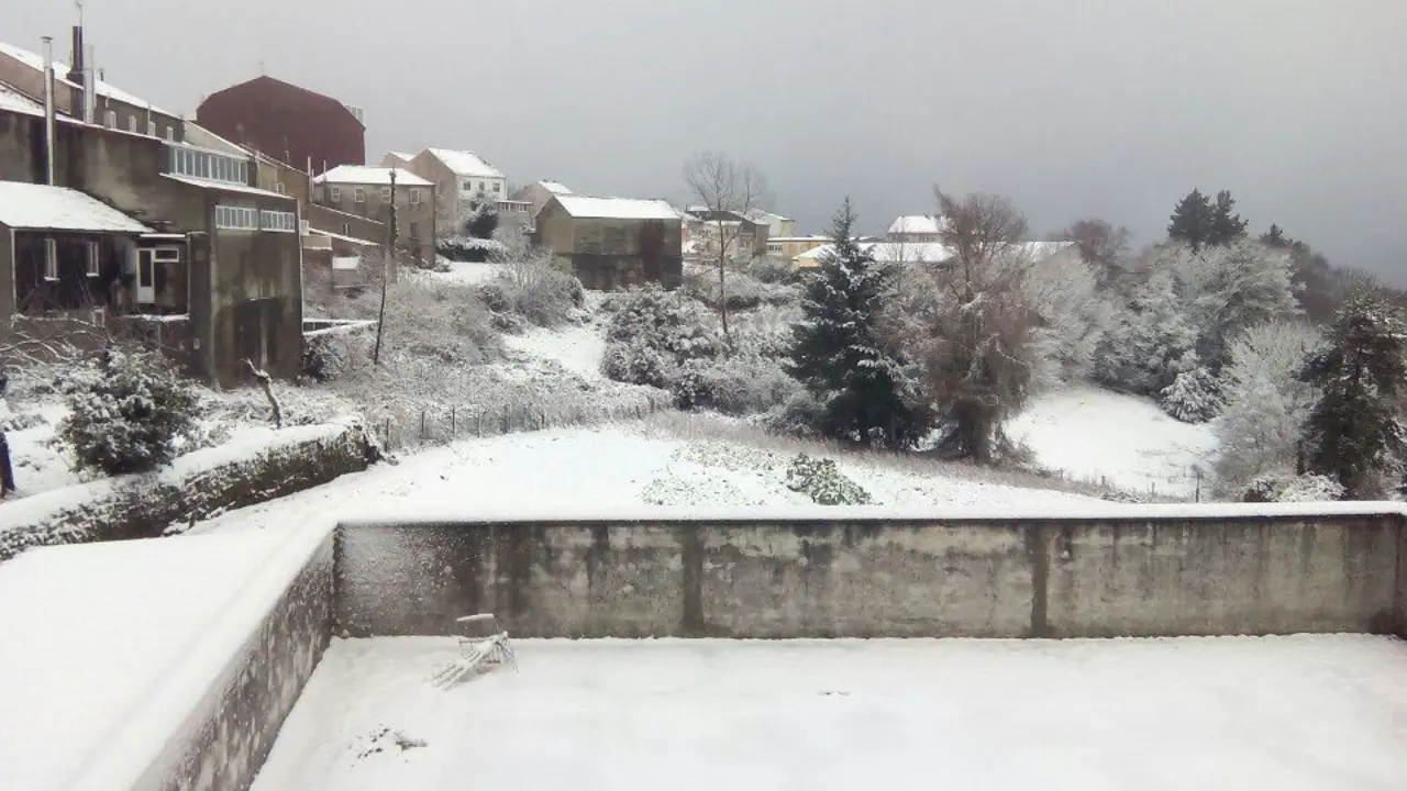 Nieve en A Fonsagrada. EP