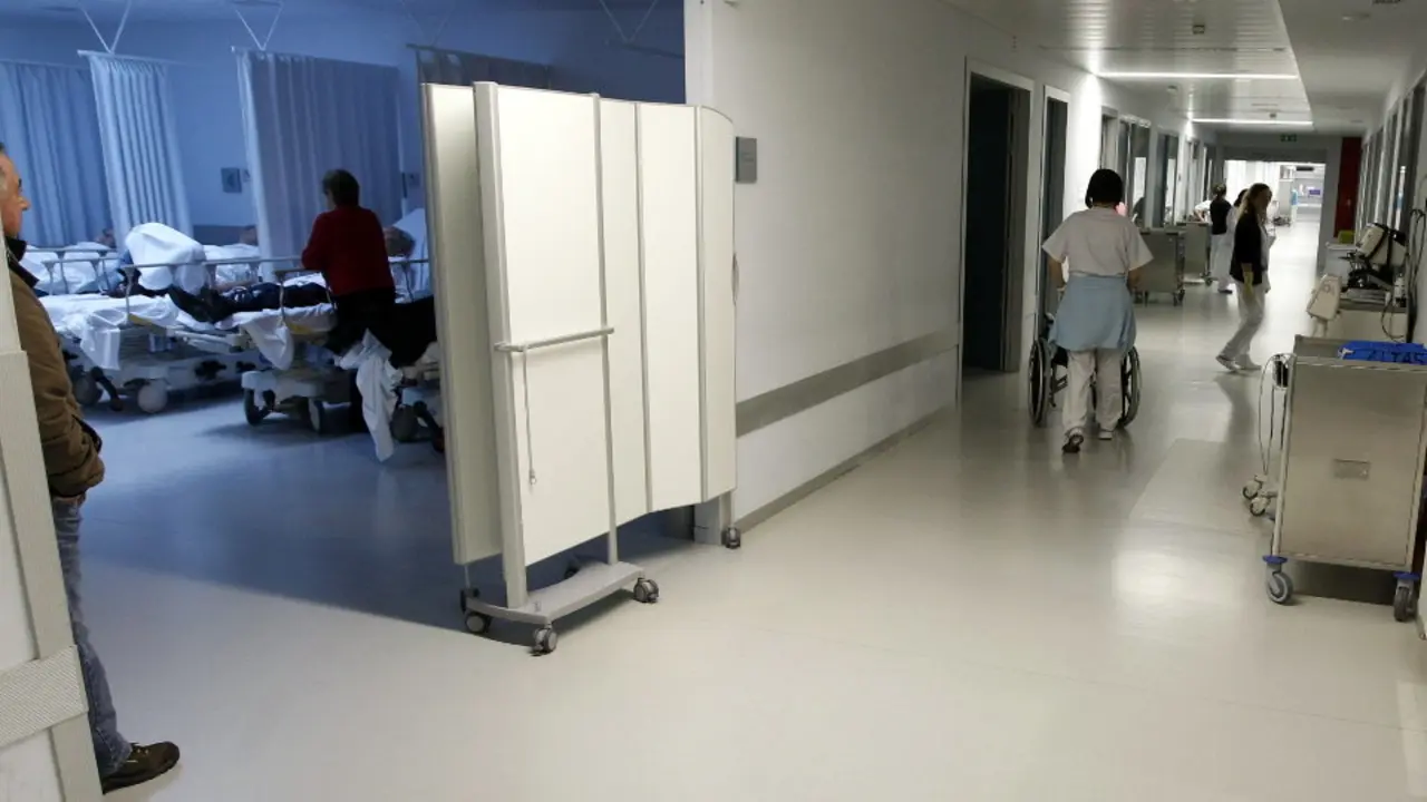 Pacientes de Urgencias, en el Hula. AEP