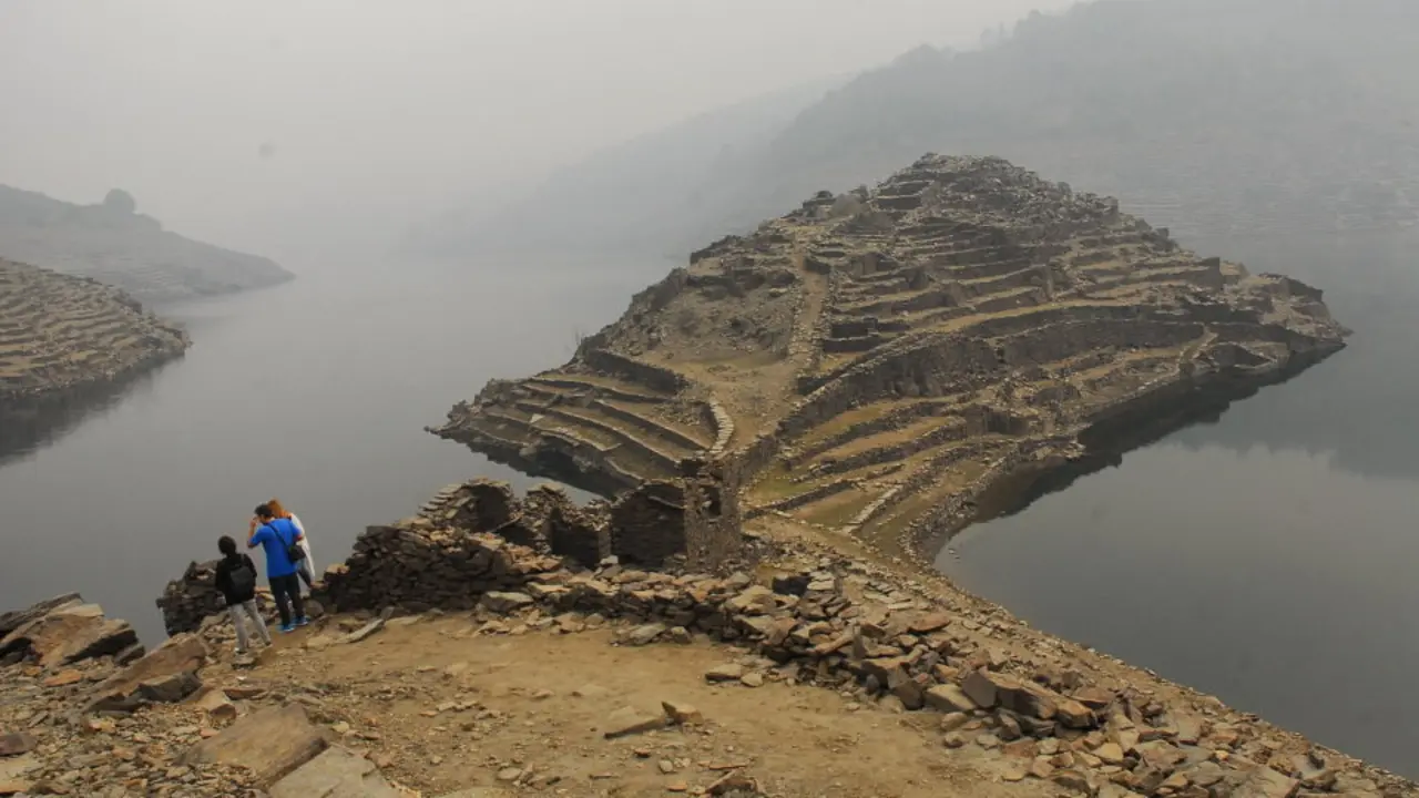 Embalse de Belesar este octubre. AEP