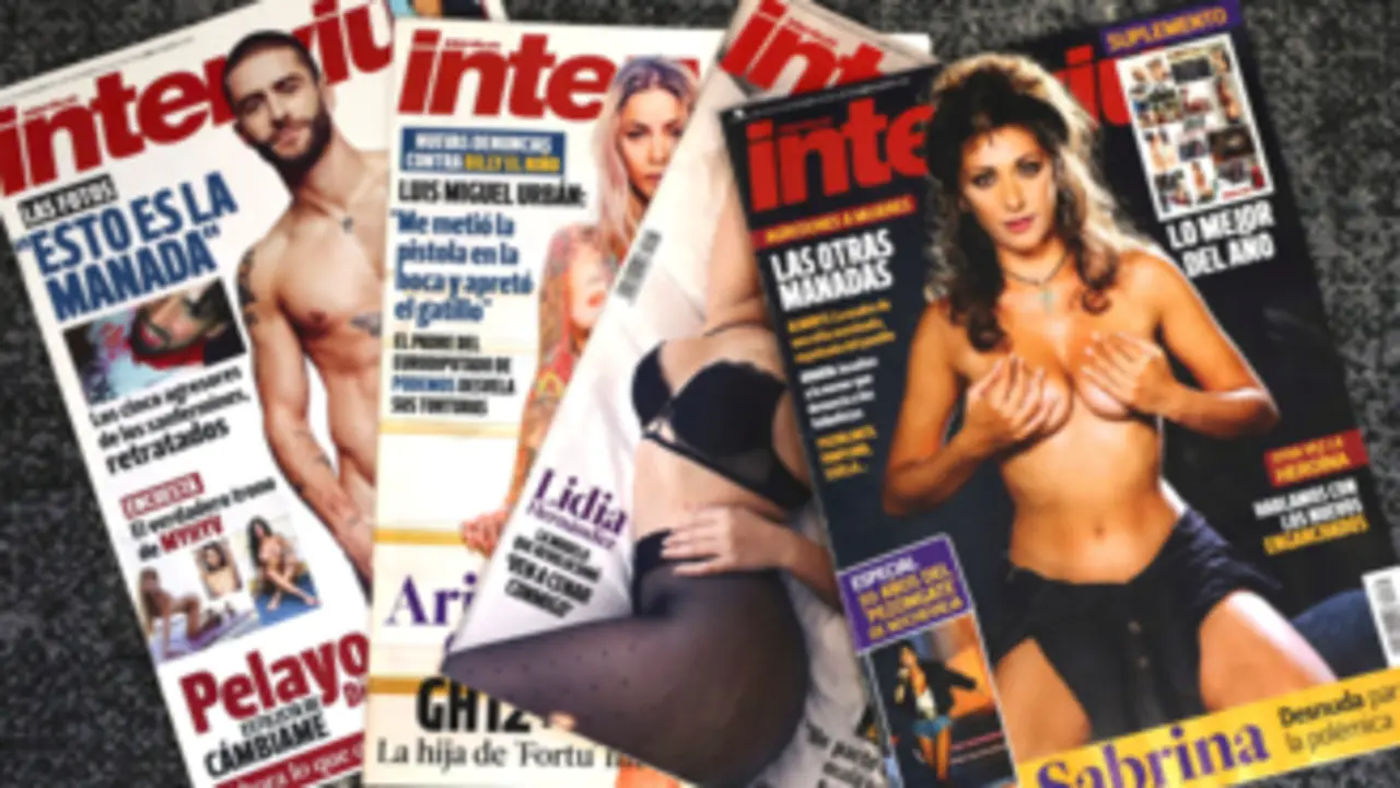 Últimos números publicados por la revista Interviú. J.J GUILLÉN