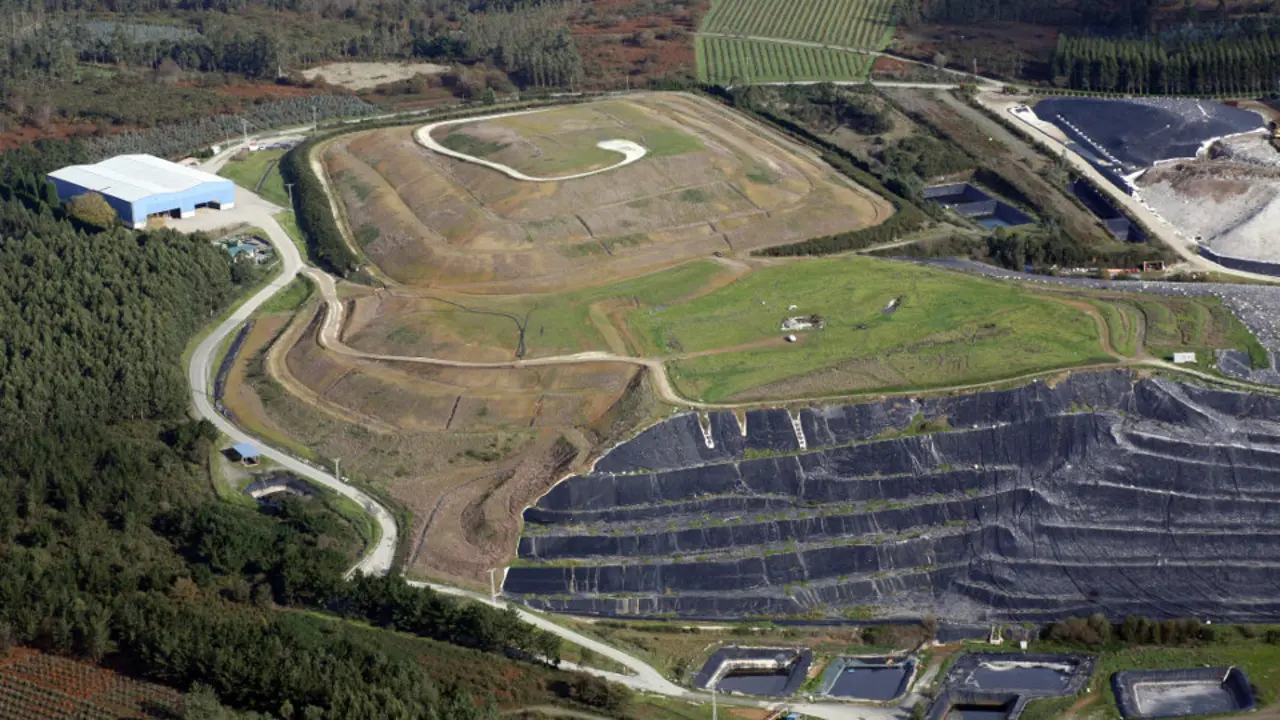 Vertedero de Sogama en Cerceda. AEP