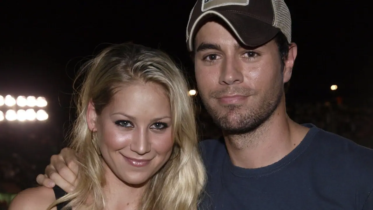 Anna Kournikova y Enrique Iglesias.AEP