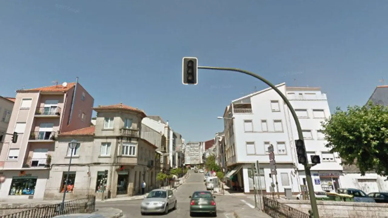 Rúa Carreiriña Escultor Ferreiro, de Noia. GOOGLE MAPS