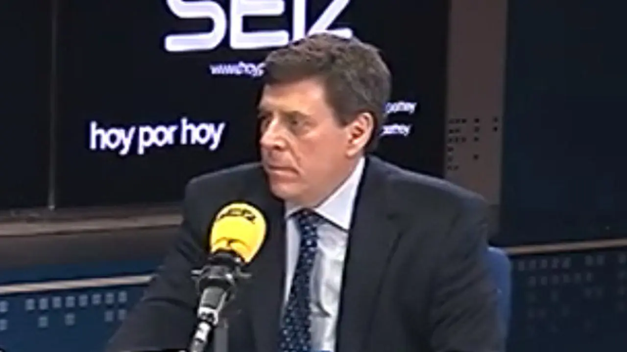 Juan Carlos Quer, durante la entrevista. CADENA SER