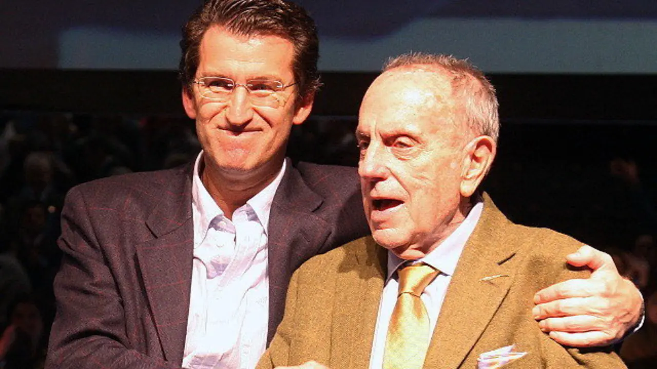 Núñez Feijóo y Fraga. AGN