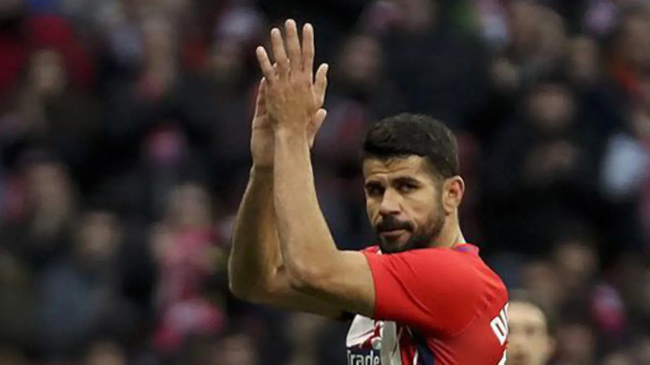 Diego Costa, al ser sustituido. BALLESTEROS