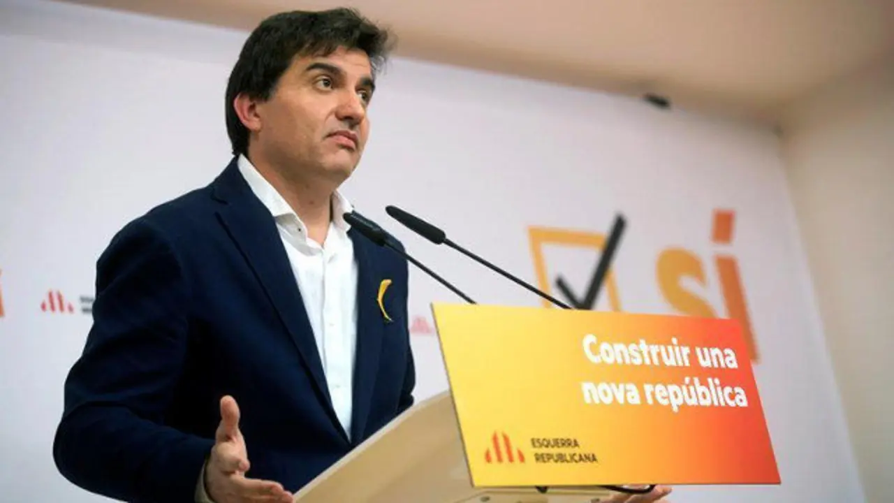 El portavoz de ERC, Sergi Sabrià. AEP