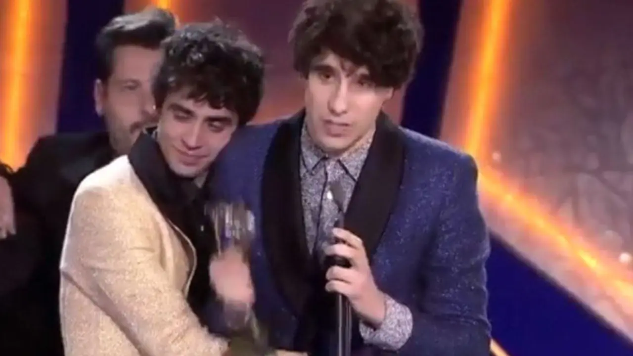 Los Javis, en los Premios Feroz