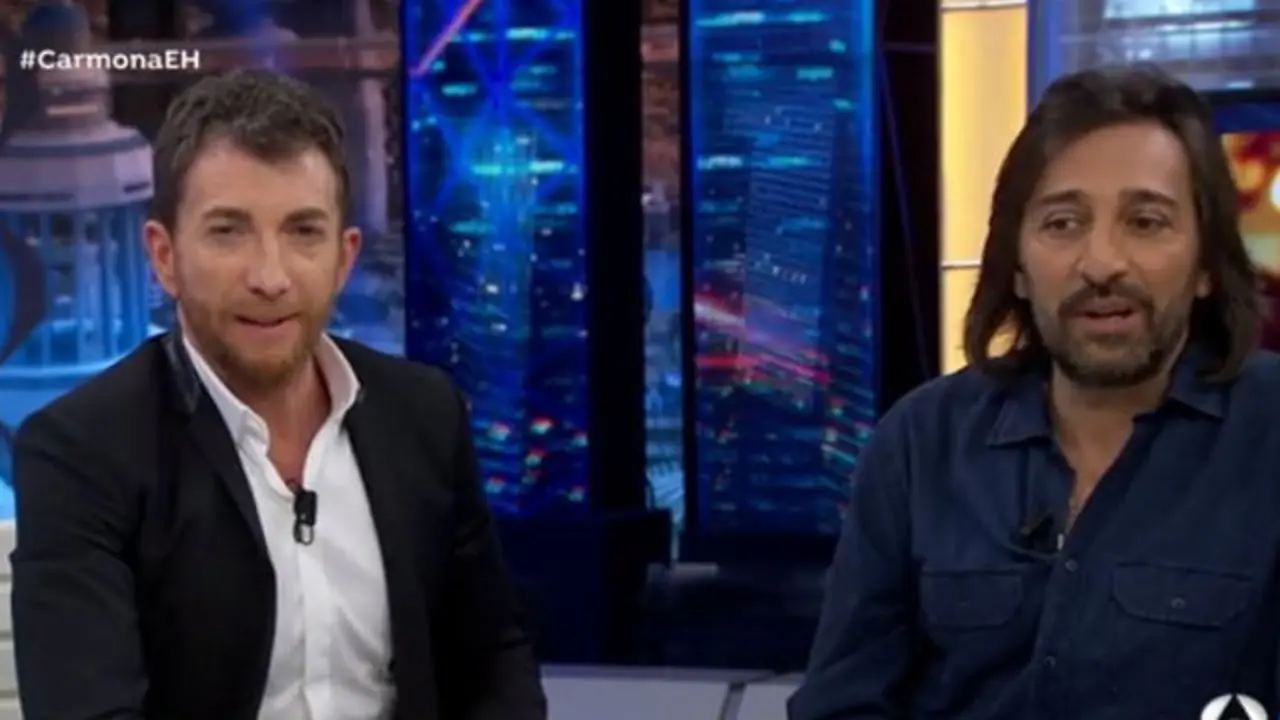 Pablo Motos y Antonio Carmona.AEP