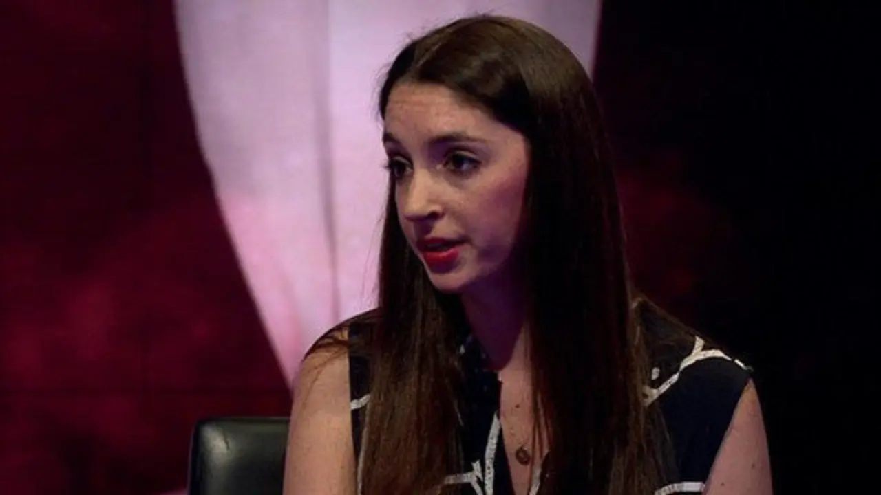 La periodista infiltrada en la polémica cena de Londres solo para hombres, Madison Marriage. TWITTER