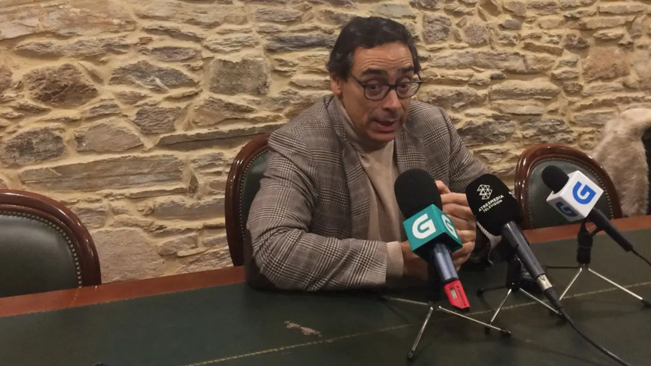 Arias, na rolda de prensa. VERÓNICA NÚÑEZ (EFE)