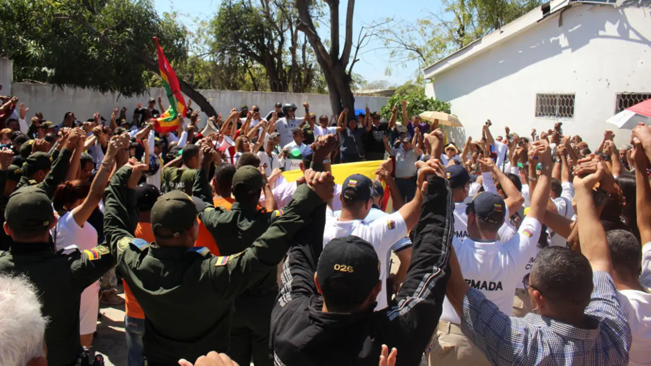 Homenaje a los policías muertos. EFE