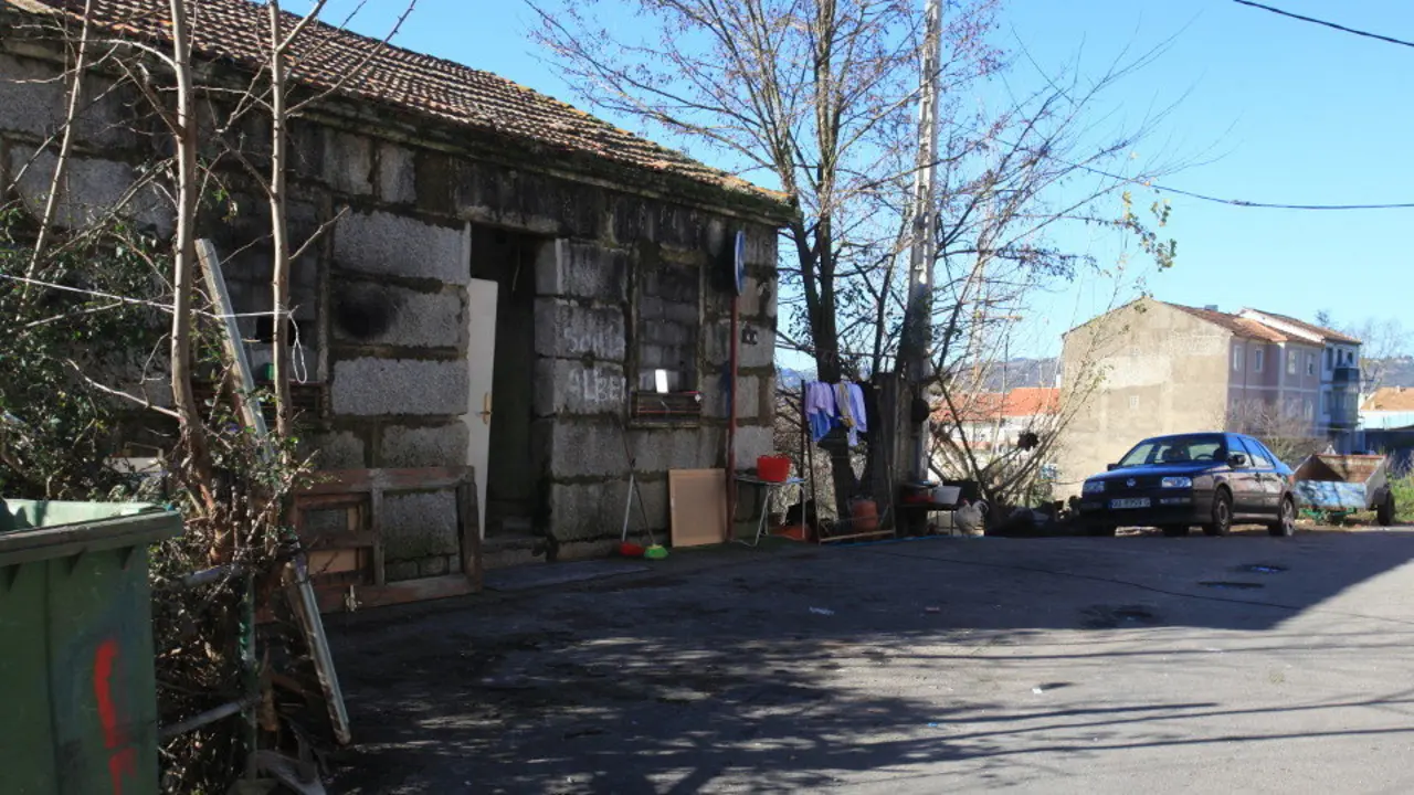 Vivienda registrada en la operación policial. JOSÉ PAZ (LA REGIÓN)