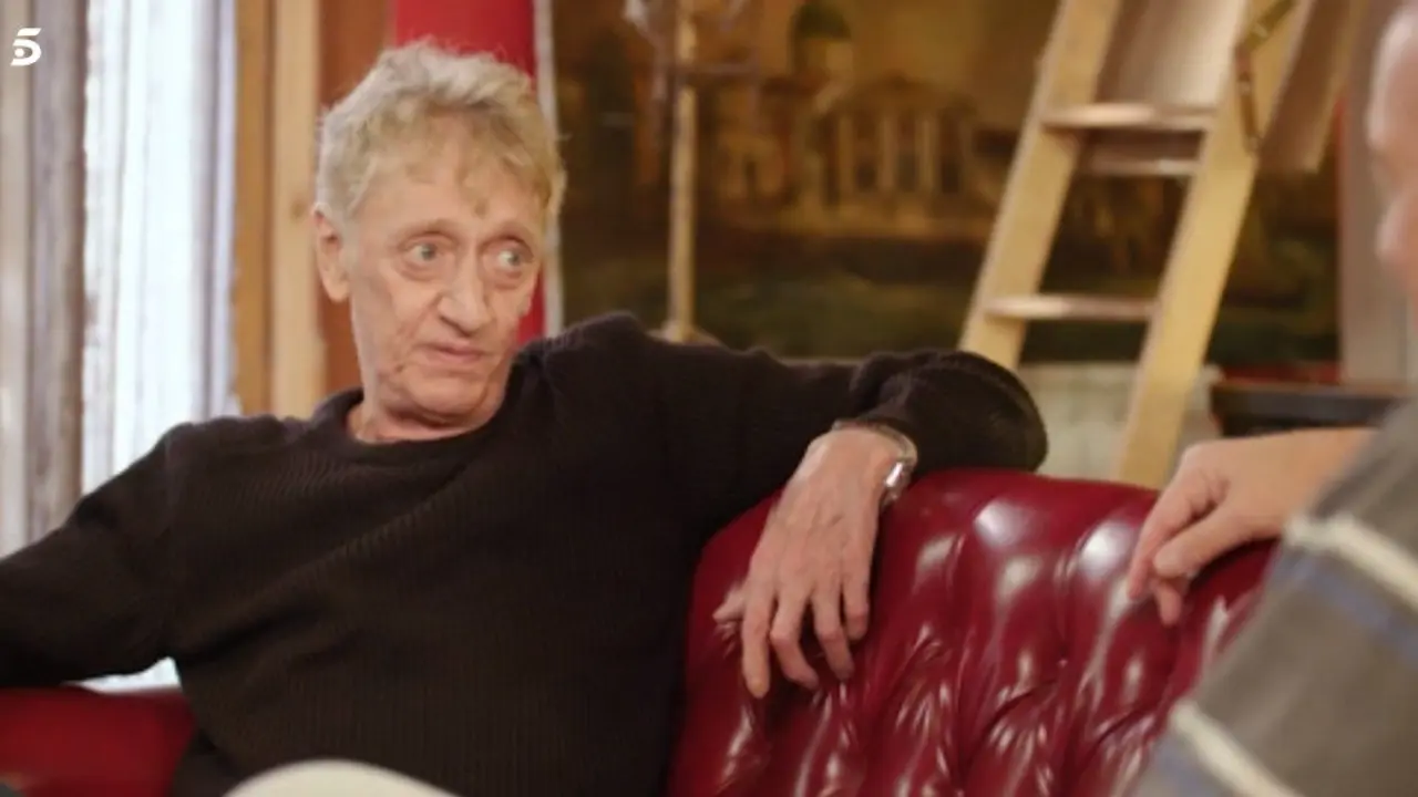 Enrique San Francisco, durante la entrevista en &#39;Mi casa es la tuya&#39;. TELECINCO