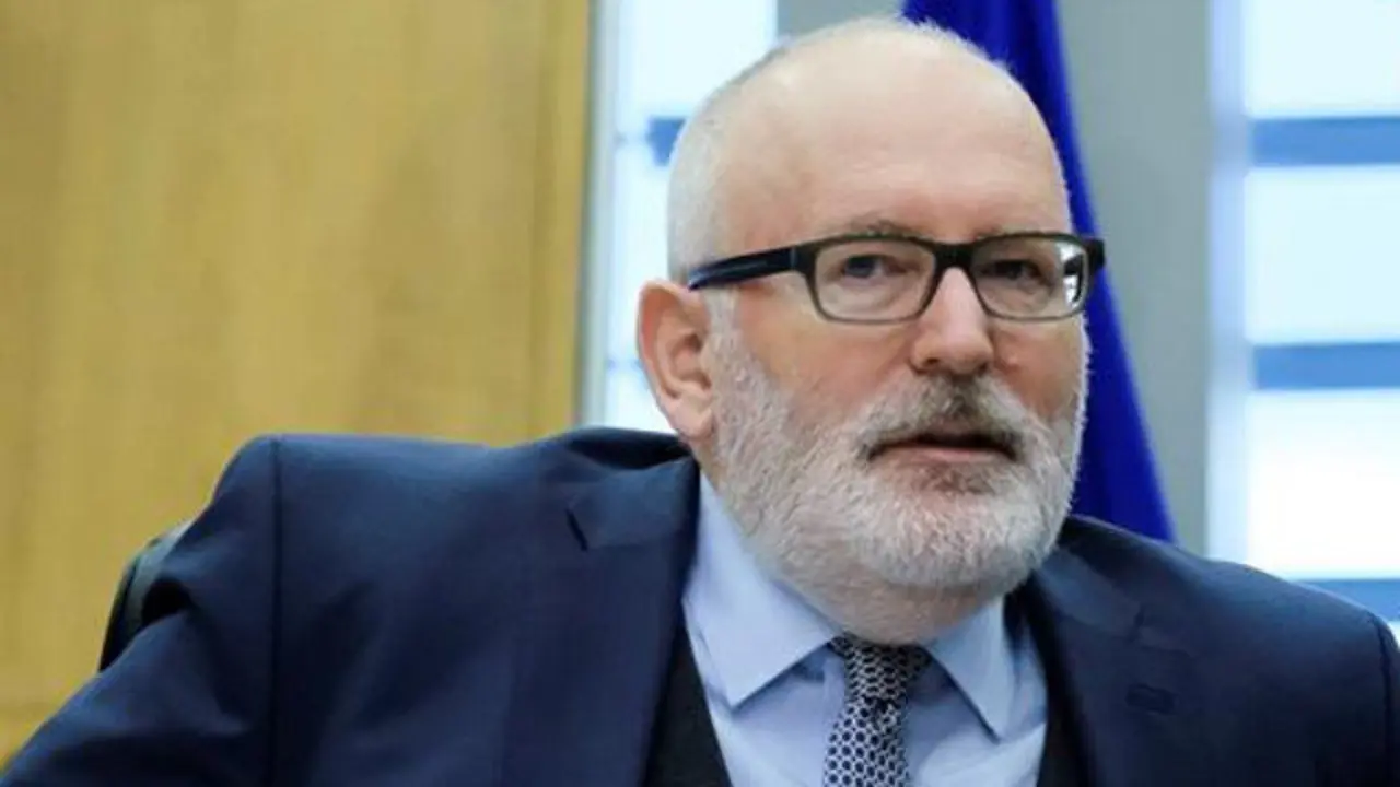 Frans Timmermans. OLIVIER HOSLET (EFE)
