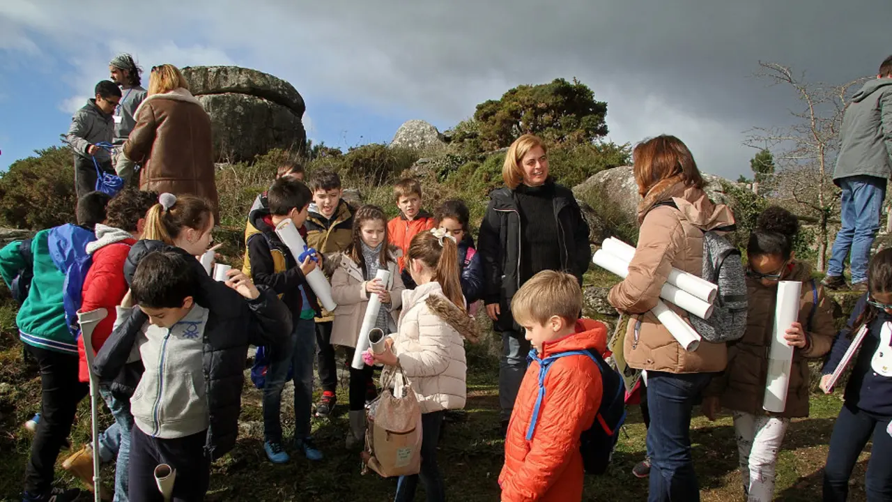 Actividad celebrada en O Grove para conmemorar el Día Mundial de los Humedales. CONSELLERÍA DE MEDIO AMBIENTE
