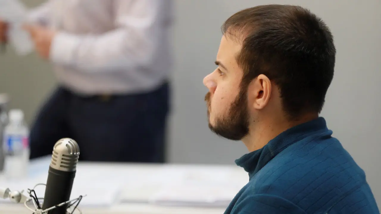 Pablo Hasel. FERNANDO ALVARADO (EFE)