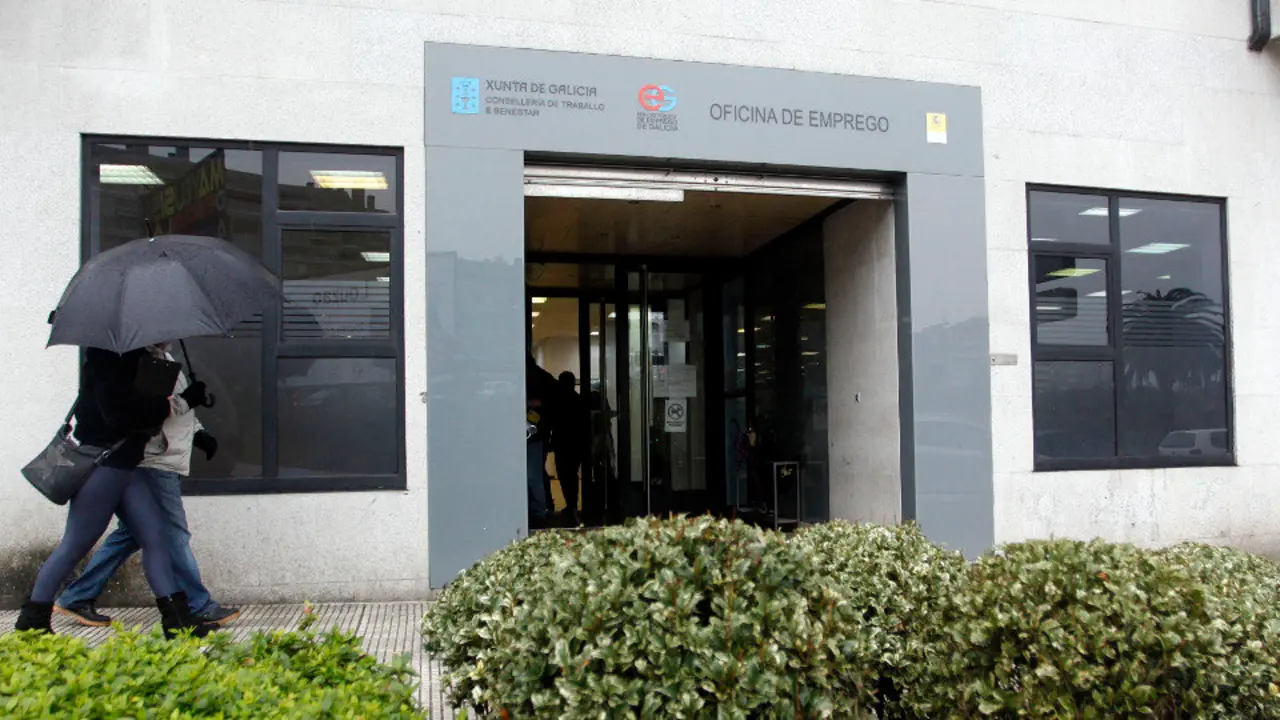 Unha oficina do Inem. JAVIER CERVERA-MERCADILLO