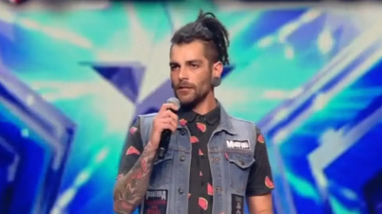 El mariñano Joni Ramos en 'Got Talent'. TELECINCO