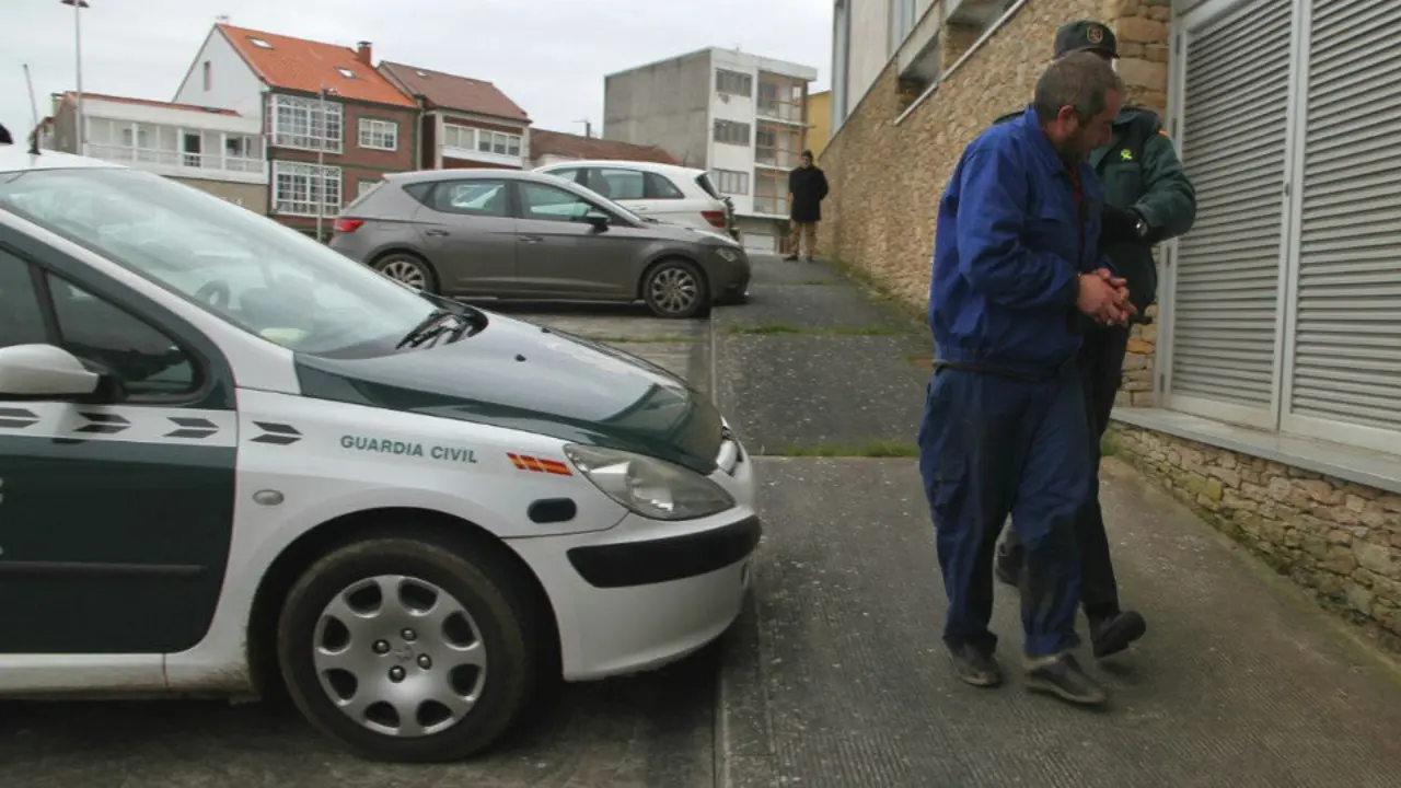 El detenido en Lalín pasa a disposición judicial. PATRI FIGUEIRAS