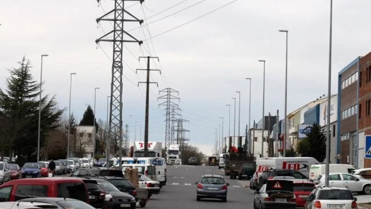 Polígono de O Ceao, en Lugo. AEP