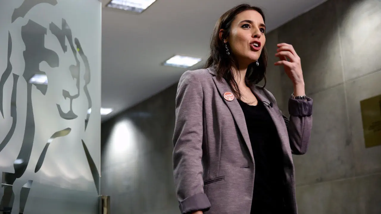 Irene Montero. SERGIO BARRENECHEA (EFE)
