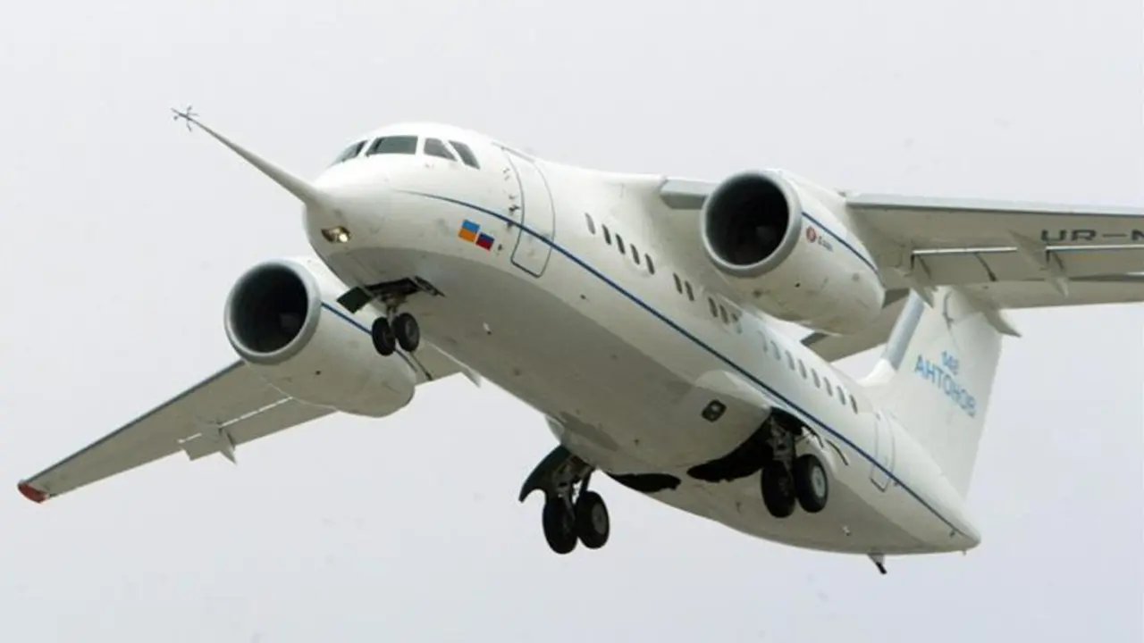 Avión ruso accidentado. EFE