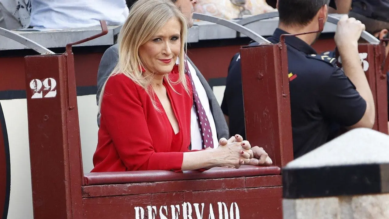 Cristina Cifuentes, en Las Ventas. EFE
