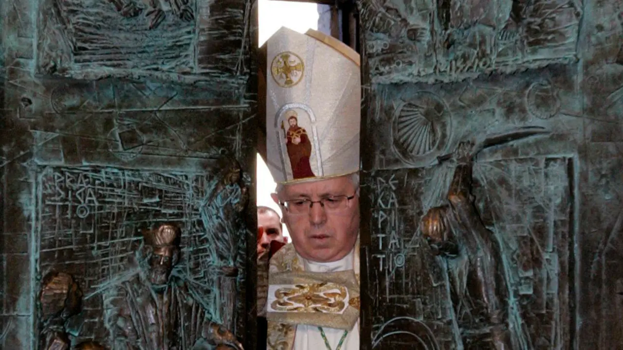 Julián Barrio, arzobispo de Santiago. AEP