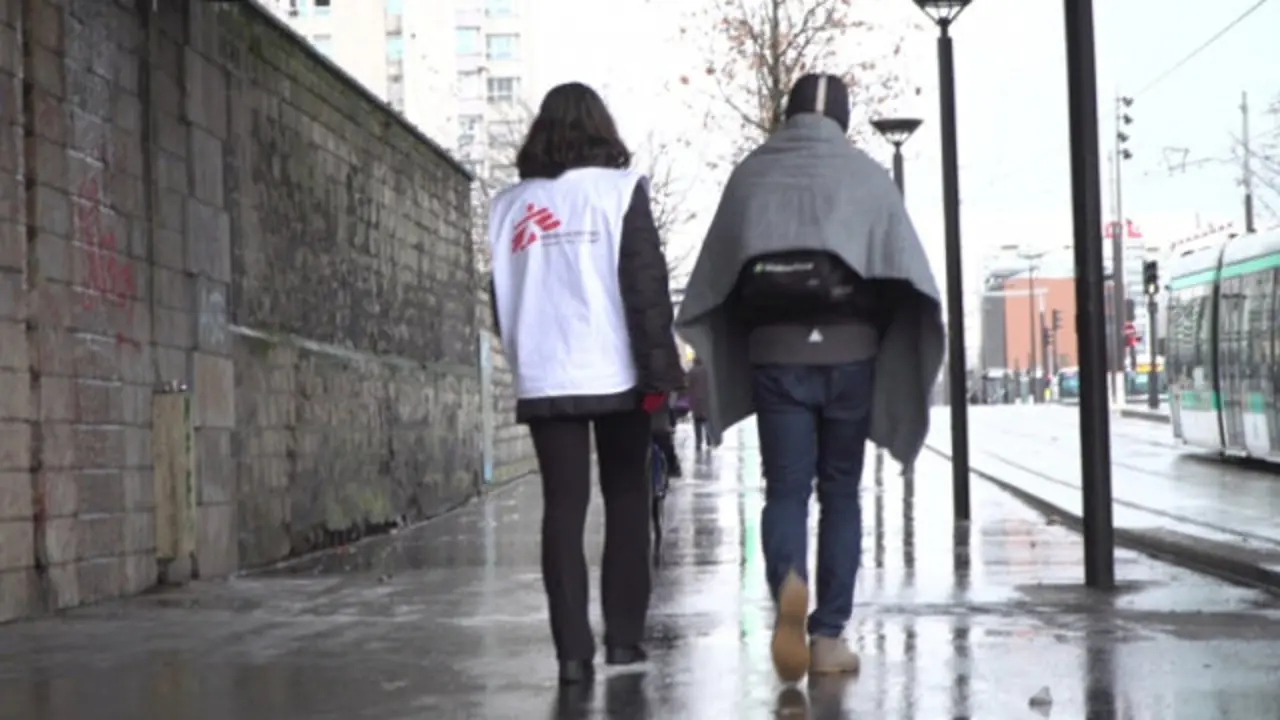 Una voluntaria de Médicos sin Fronteras. ARMELLE LOISEAU (MSF)