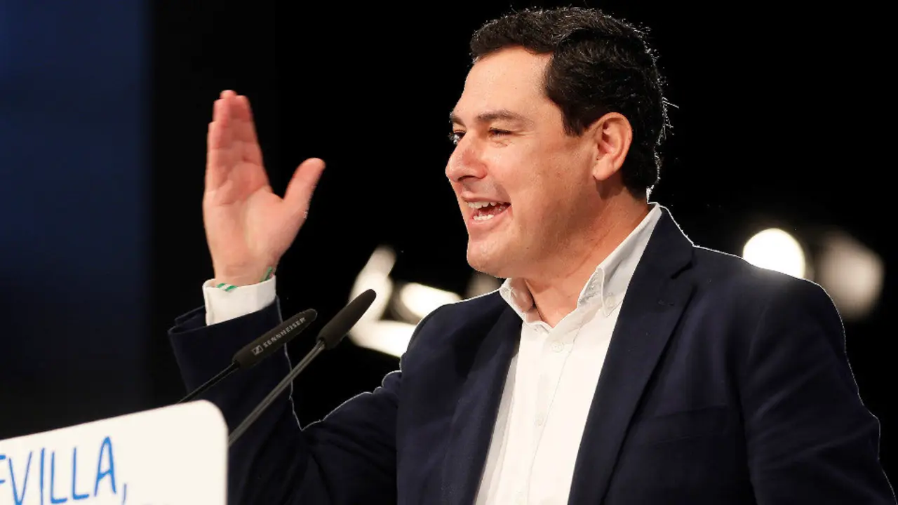 Juan Manuel Moreno. JOSÉ MANUEL VIDAL (EFE)