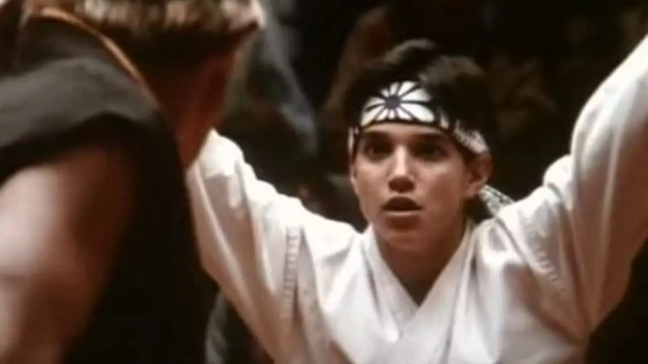 Momento de la película 'Kárate Kid, el momento de la verdad'.YOUTUBE