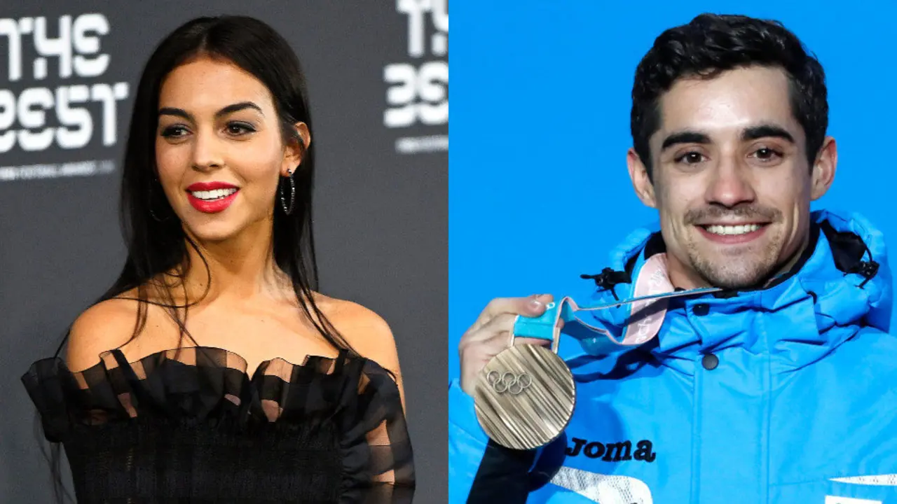 Georgina Rodríguez y Javier Fernández. AEP