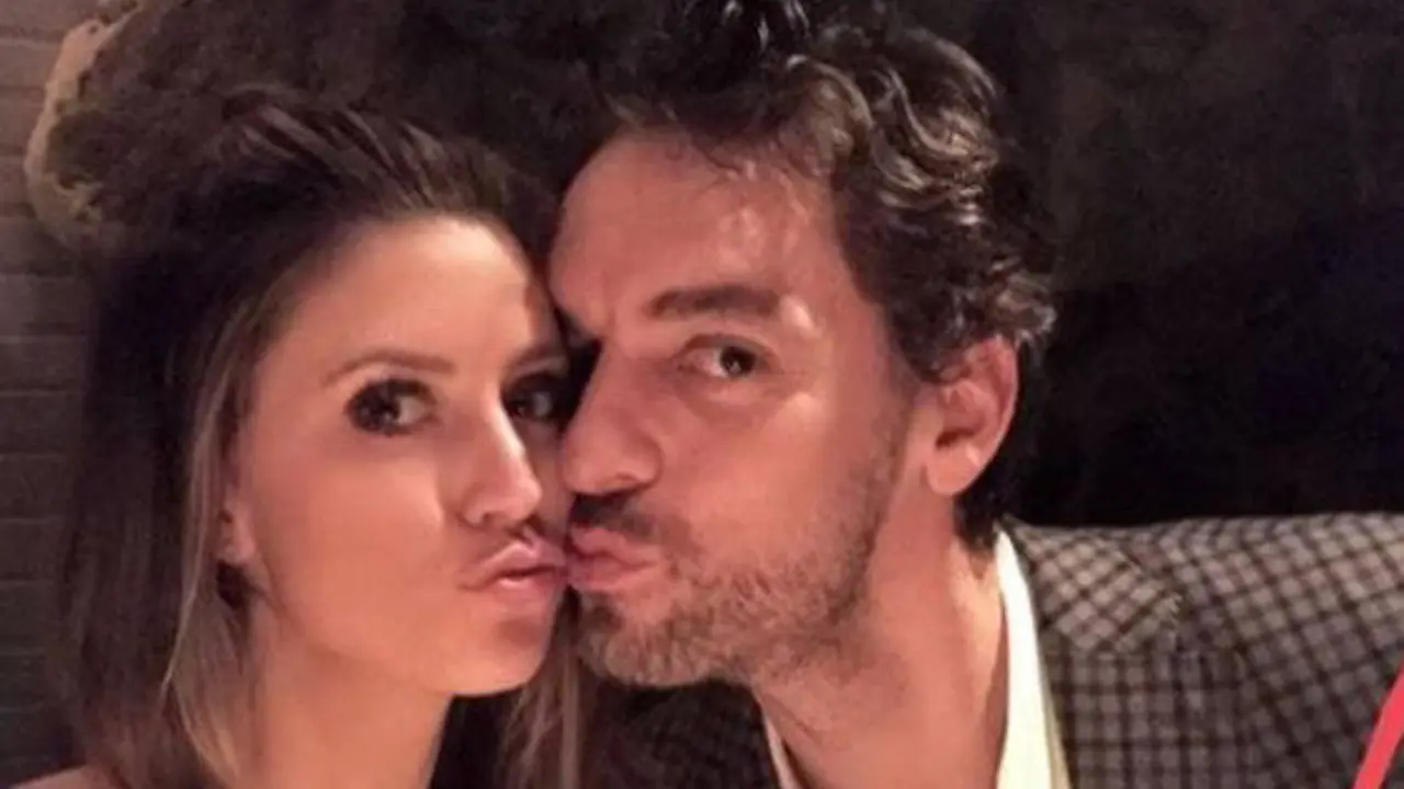 Catherine y Gasol. INSTAGRAM